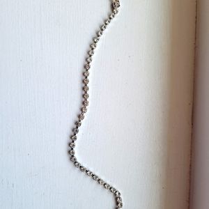 Silver and Crystal Fashion Bracelet